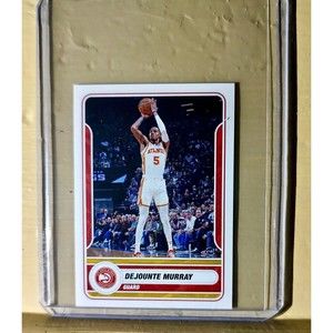 2023-24 Dejounte Murray Panini NBA Basketball #104 Sticker Atlanta Hawks